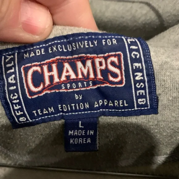 Gray Notre Dame Hoodie - Picture 6 of 6